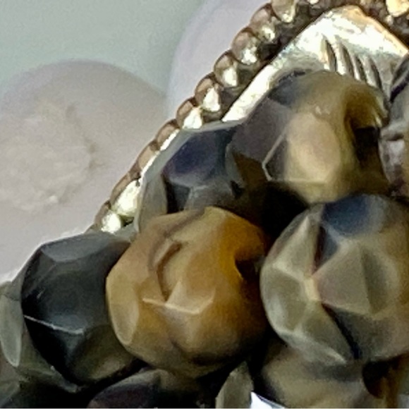 Designer Catherine Hysell choker beaded necklace and pendant - Picture 11 of 16